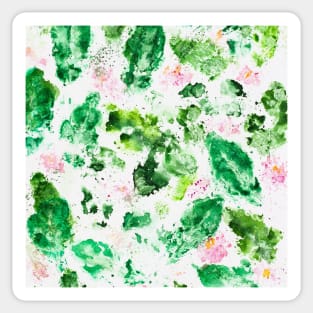 Awesome Watercolor Abstract Art Sticker